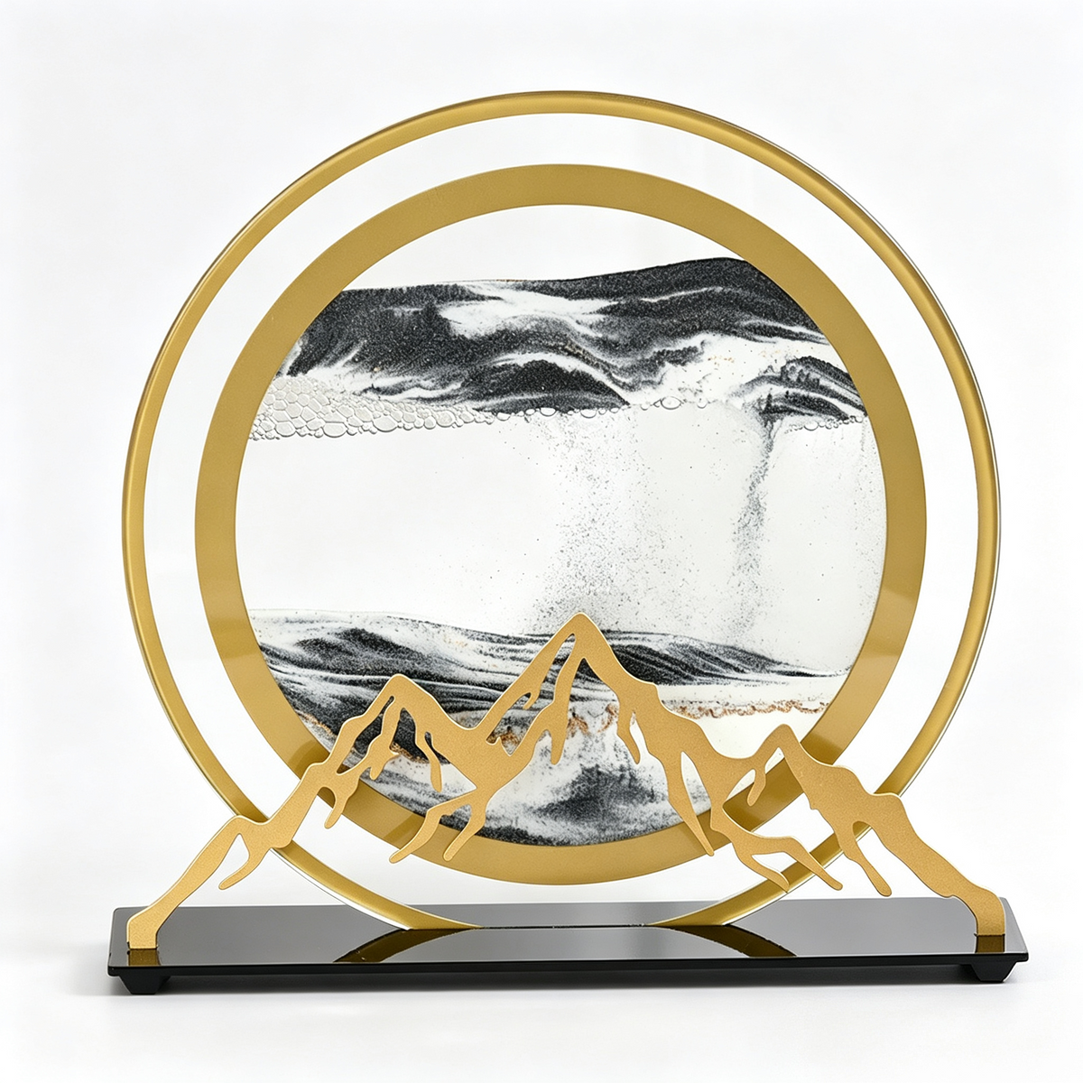 Vivflo Obsidian Peak Moving Sand Art