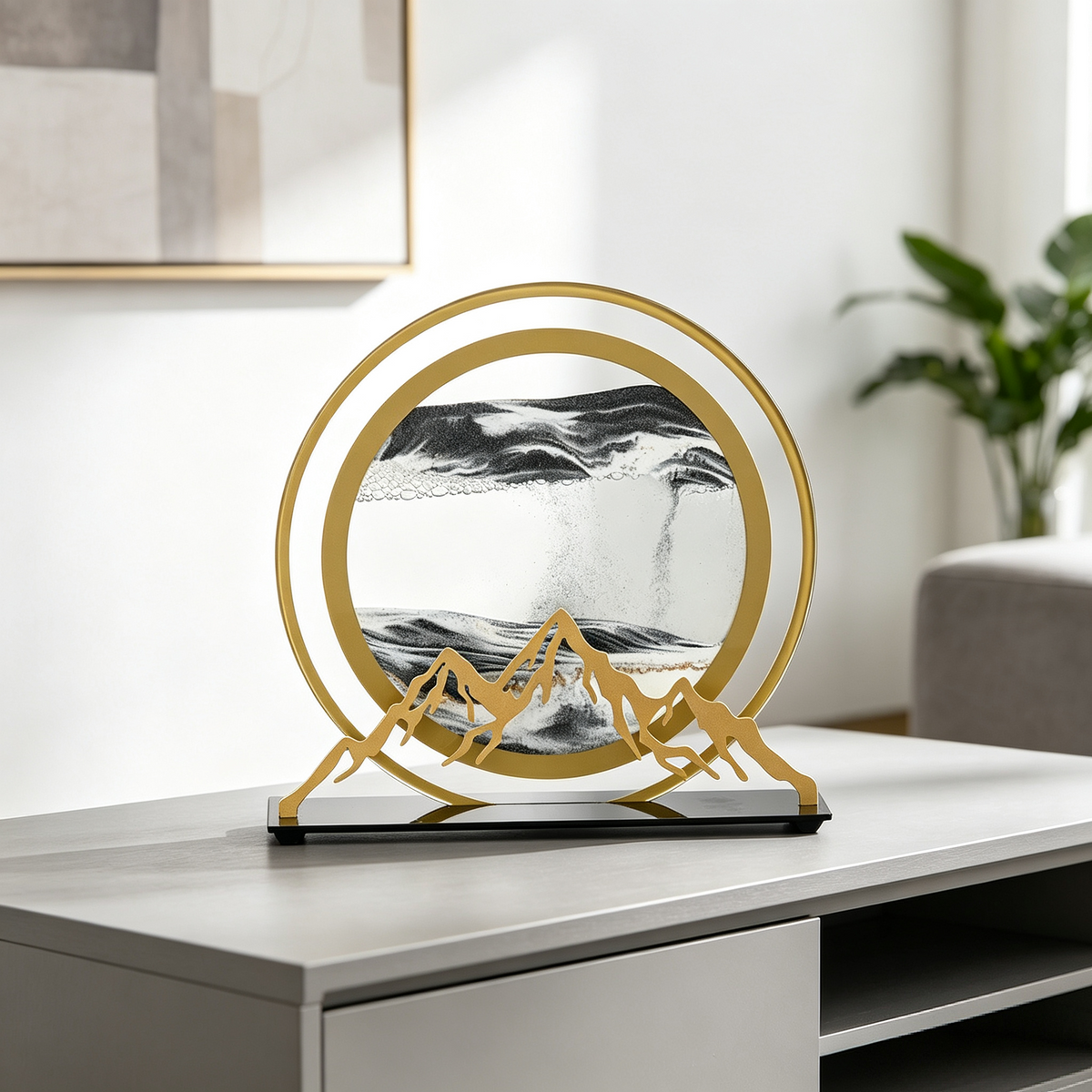 Vivflo Obsidian Peak Moving Sand Art