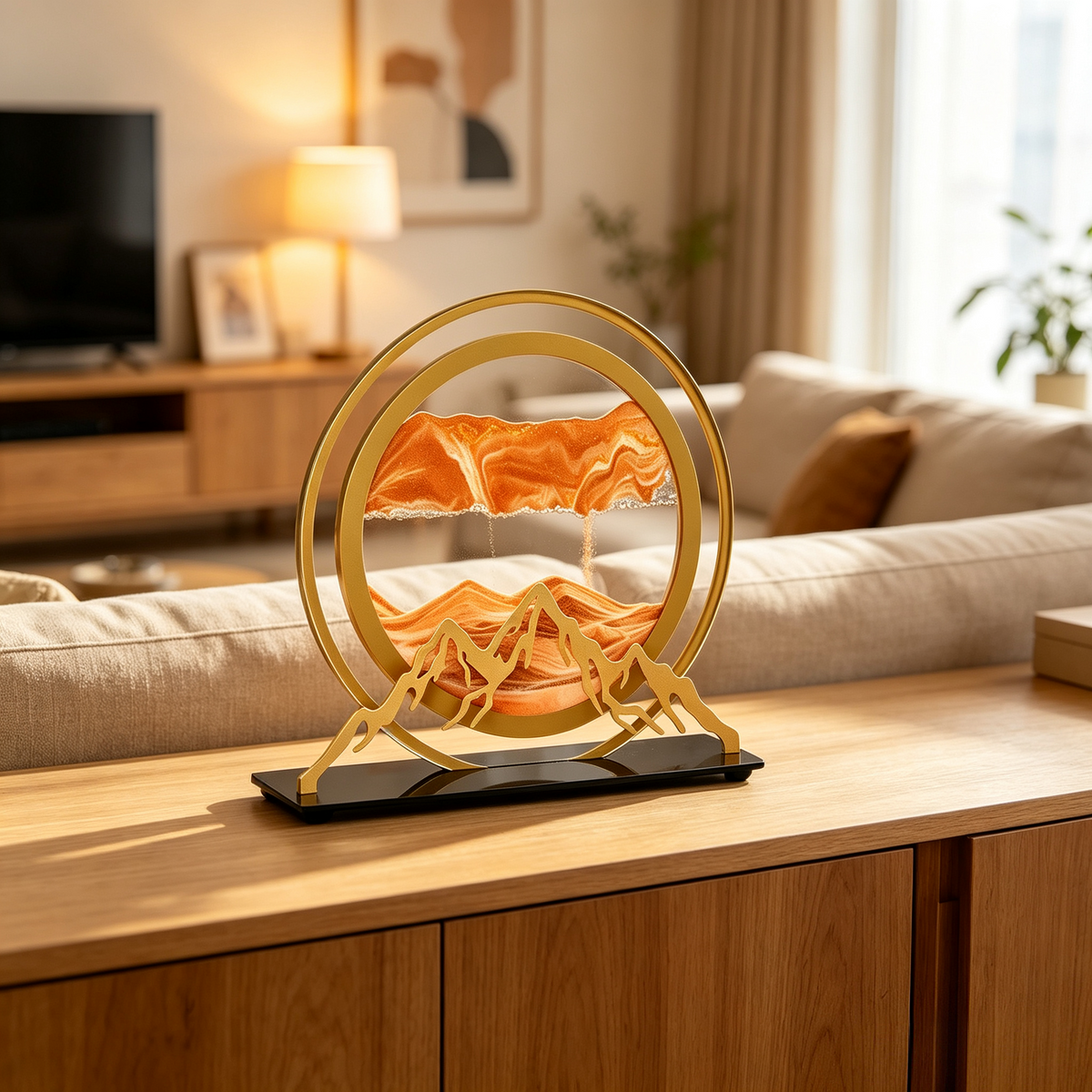 Vivflo Amber Sunrise Moving Sand Art