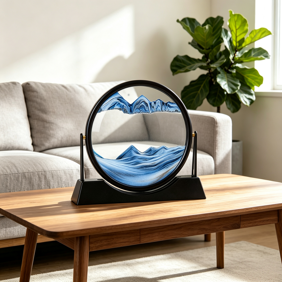 Vivflo Ocean Blue Moving Sand Art
