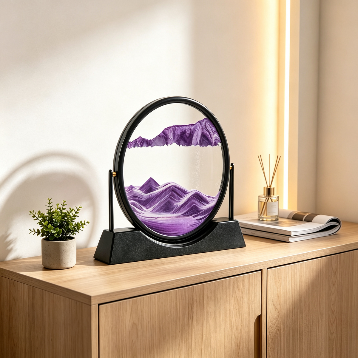Vivflo Mystic Purple Moving Sand Art
