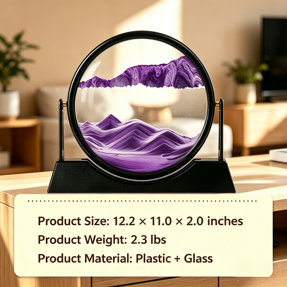Vivflo Mystic Purple Moving Sand Art