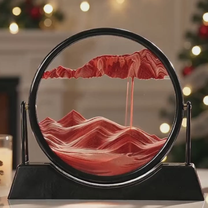 Vivflo Crimson Horizon Moving Sand Art