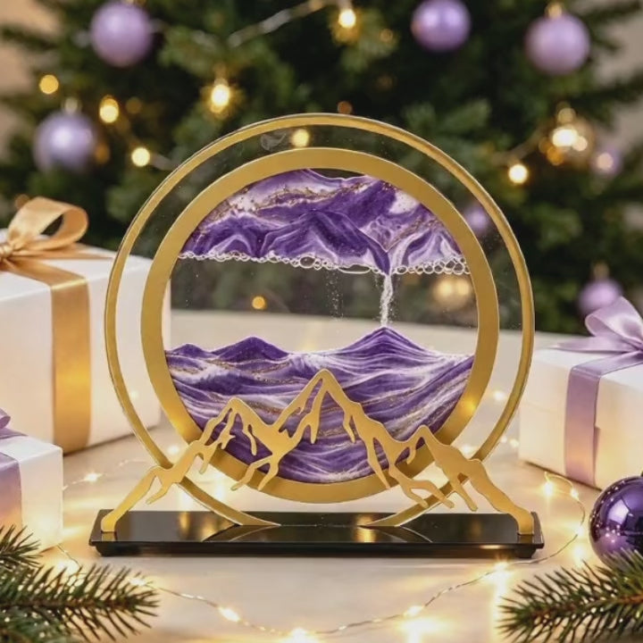 Vivflo Amethyst Dusk Moving Sand Art